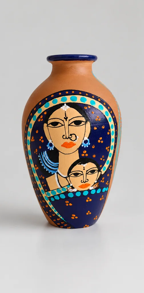 Mother & Child Vase — studio product photograph