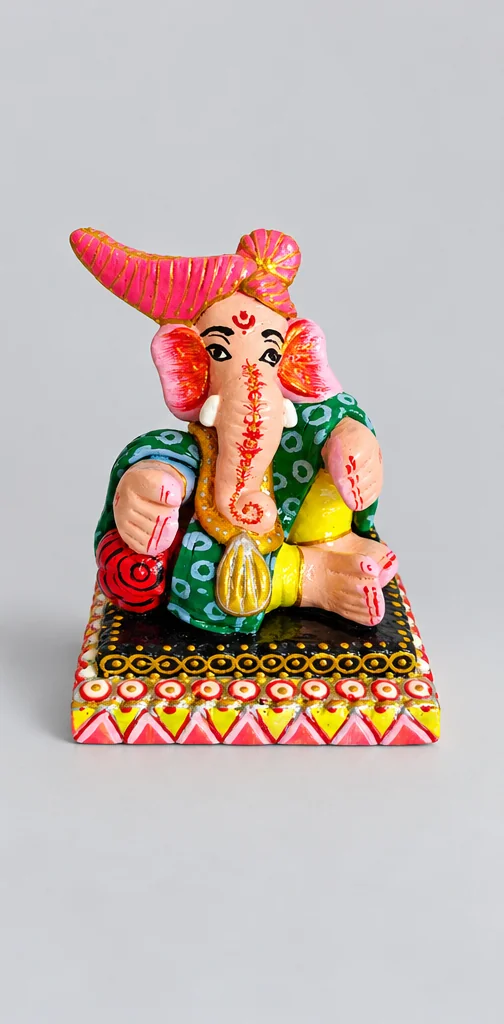 Pink Turban Ganesha — studio product photograph